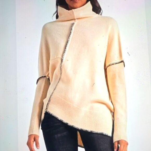 BKE OVERSIZED ASYMMETRICAL TUNIC SIZE SMALL. - Picture 1 of 12